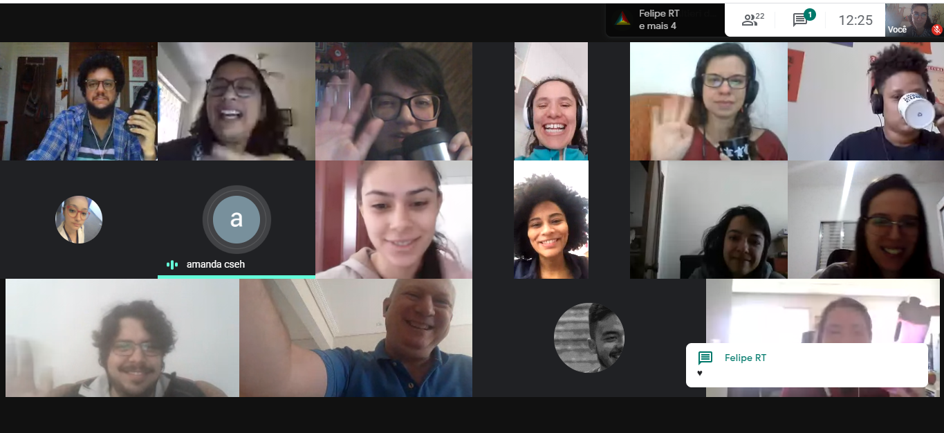 reuniao de celebracao